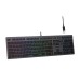 A4tech FX60H FStyler Grey (Neon Backlit) Wired Keyboard with 2 USB HUB