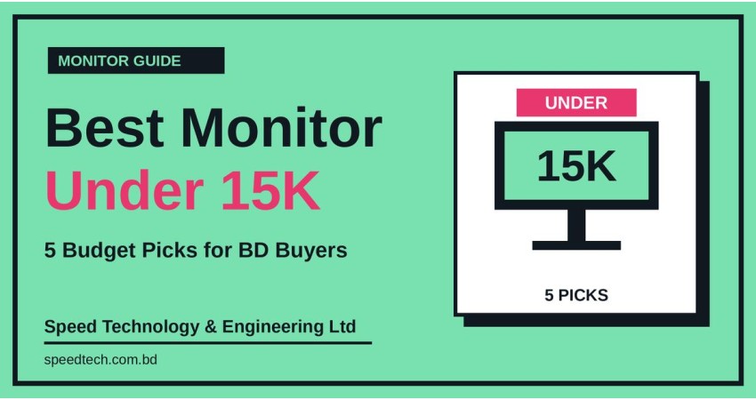 Best Monitor Under 15K in BD: 5 Budget Picks