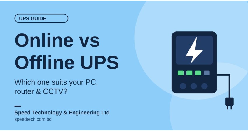 Online vs Offline UPS: Which One Do You Need?