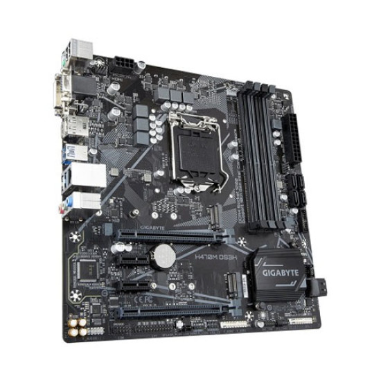 Gigabyte H470M DS3H 10th Gen Micro ATX Motherboard