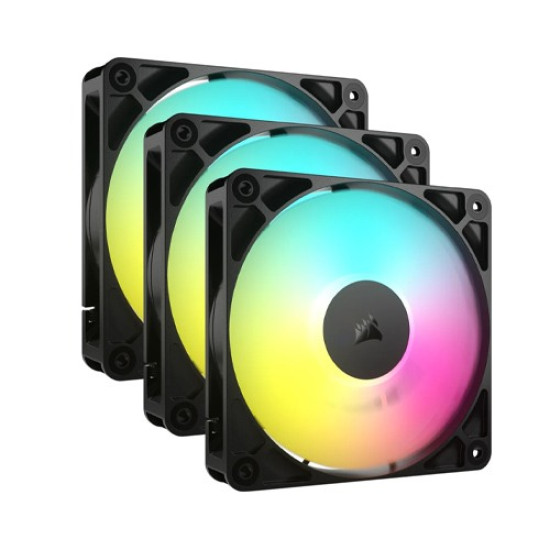 Corsair RS120 ARGB Black 120mm Fan X 3 Triple Pack