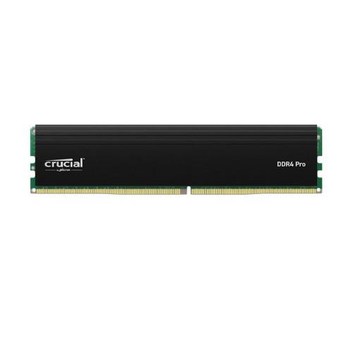 Crucial 16GB DDR4 Pro 3200MHz UDIMM Heatsink Black Desktop RAM