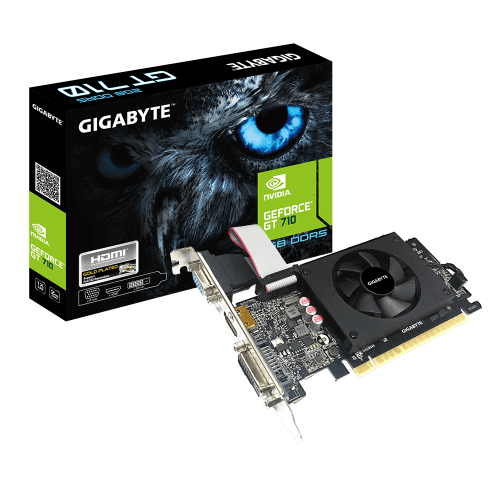 GIGABYTE GeForce GT 710 2GB DDR5 Graphics Card