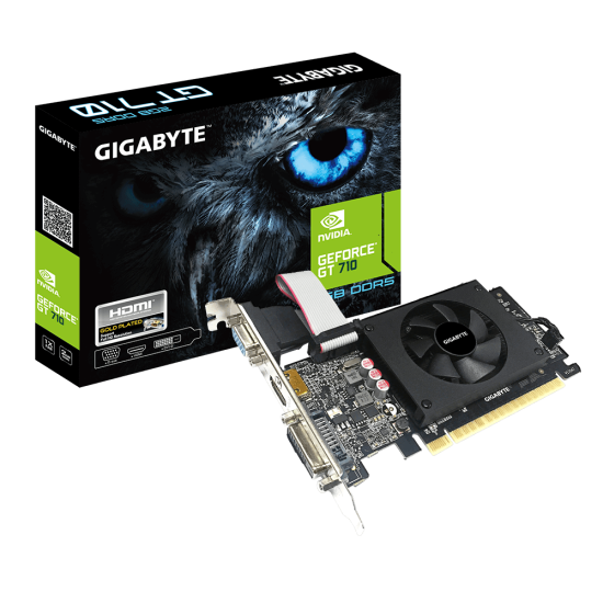 GIGABYTE GeForce GT 710 2GB DDR5 Graphics Card