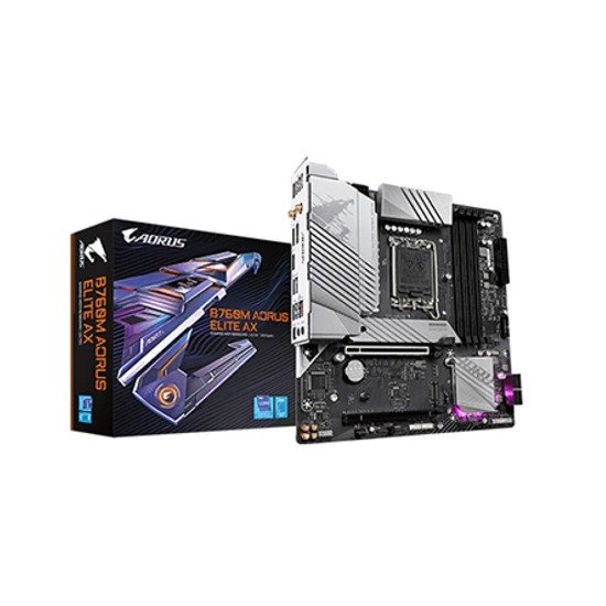 Gigabyte B760M AORUS ELITE AX 13th and 12th Gen Motherboard