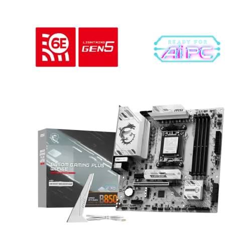 MSI B850M GAMING PLUS WIFI6E AMD B850 Chipset AM5 mATX Motherboard