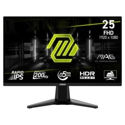 MSI MAG 255F E20 24.5 inch 200Hz 0.5ms Rapid IPS FHD Gaming Monitor