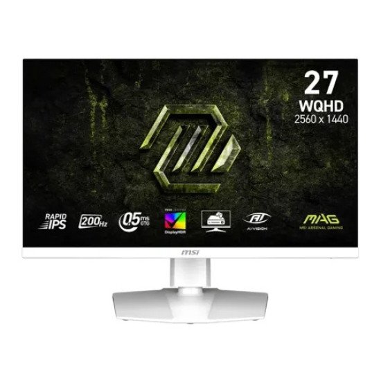 MSI MAG 274QRFW E20 27 inch 200Hz Rapid IPS WQHD Gaming Monitor
