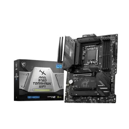 MSI MAG B760 TOMAHAWK WIFI DDR5 Intel® B760 Chipset 14th/ 13th/ 12th Gen ATX Motherboard