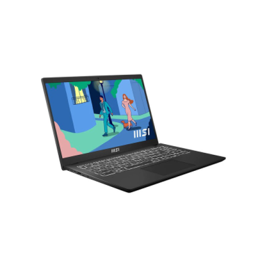 MSI Modern 15 B7M AMD Ryzen 7 7730U 8GB RAM 512GB SSD 15.6 Inch FHD IPS Display Classic Black Laptop