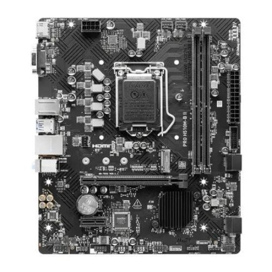 MSI PRO H510M-B II Intel® H470 Chipset 10th Gen mATX Motherboard