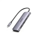 Ugreen CM195 USB Type-C to 2 Ports USB 3.0-A Hub HDMI TF/SD with PD Power Supply