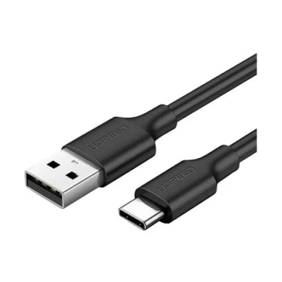 UGREEN 60116 USB-A 2.0 to USB-C Cable Nickel Plating 1m (Black) #US287