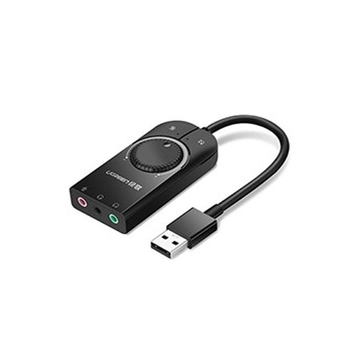 Ugreen CM129 40964 0.5M USB External Stereo Sound Card