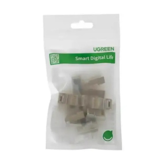 UGREEN NW111 Cat6 Shielded Crystal Head RJ45 Network Connector 10 Pack