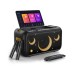 Ikarao Xtreme Break X1 All in One Karaoke Portable Bluetooth Speaker With Built-In 13 Inch Tablet And Wireless Microphone