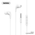 REMAX RW-108 Fashion Music Call Wired Earphone