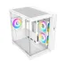 Revenger Air Tank Mini Mid Tower White (Tempered Glass Window) Micro-ATX Gaming Desktop Case