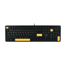 MOFII SK-701 Black & Yellow Wired Keyboard With Bangla