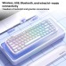 Mofii SK-711TM Tri Mode RGB Wireless Keyboard