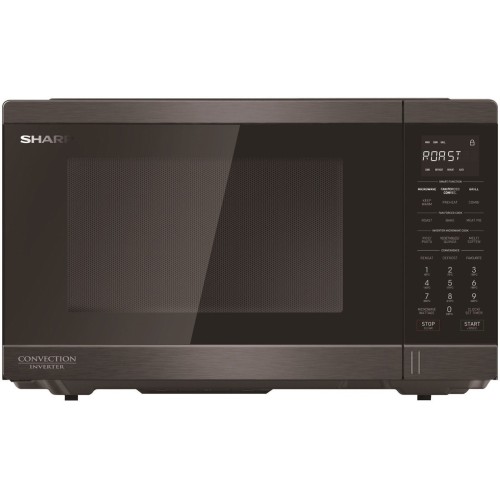 Sharp R-890E(BS) 1100W Smart Inverter Convection Microwave Oven