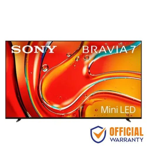 Sony Bravia 7 K-75XR70 75 Inch 4K Mini LED QLED Google TV