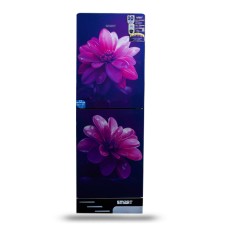 Smart SER-196BS 196 Liter Glass Door Bottom Mount Refrigerator