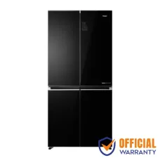 Haier HRF-578TPB 522 Liter French T-Door No Frost Inverter Refrigerator