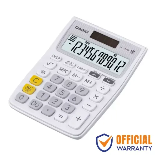 Casio MJ-12VCb Check & Correct Basic Calculator