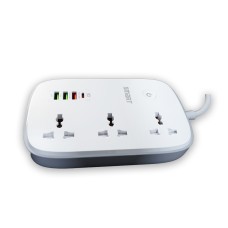 Smart SEE-PE34L Wi-Fi Smart Power Strip with 3 Sockets and USB-C Fast Charging