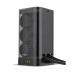 Smart SEE-PT64W 6-Outlet USB Tower Extension Power Socket with 15W Wireless Charger