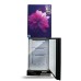 Smart SER-196BS 196 Liter Glass Door Bottom Mount Refrigerator