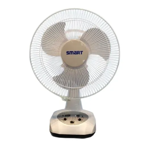 Smart SEH-RT12 12 Inch Rechargeable AC/DC Table Fan with LED Light
