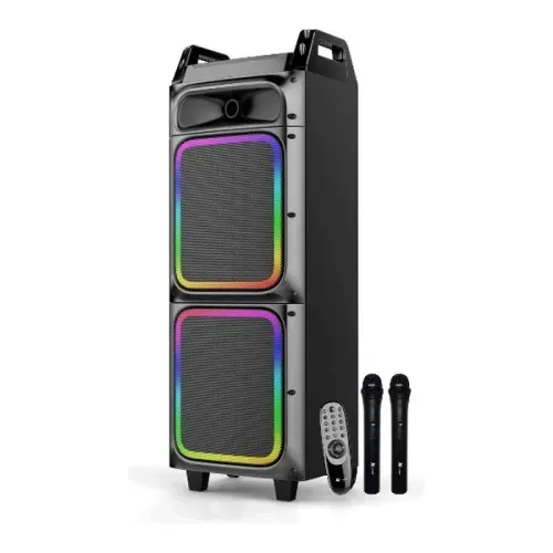 Xtreme THUNDER 1.0 Bluetooth Trolley Party Speaker with 2 Wireless Mic