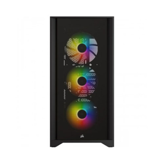 Corsair iCUE 4000X RGB Tempered Glass Mid-Tower ATX Casing