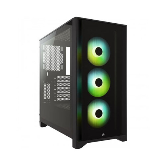Corsair iCUE 4000X RGB Tempered Glass Mid-Tower ATX Casing