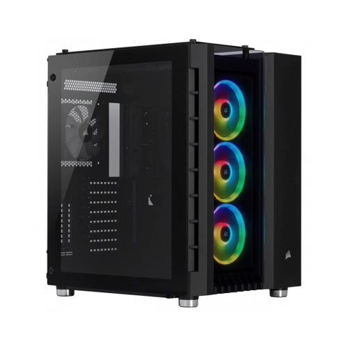 Corsair Crystal Series 680X RGB ATX High Airflow Tempered Glass Smart Case