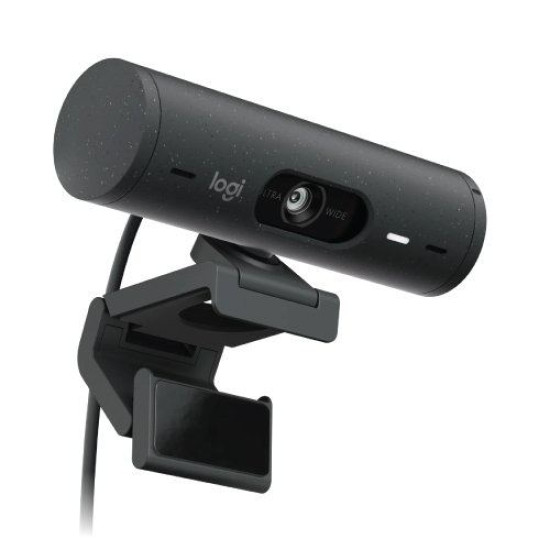 Logitech BRIO 500 Full HD 1080p 4MP Auto-framing Webcam, Graphite