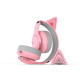 Edifier G5BT Cat Pink Headphone, 40 hr Playback, No ANC, 1 yr Warranty