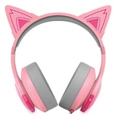 Edifier G5BT Cat Pink Headphone, 40 hr Playback, No ANC, 1 yr Warranty