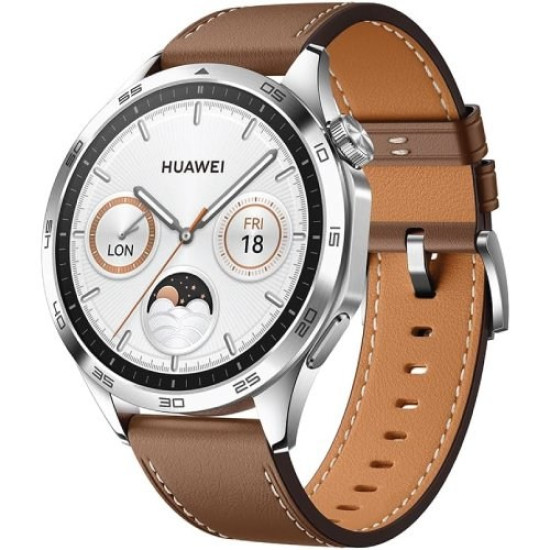HUAWEI GT4 Leather Brown Smart Watch