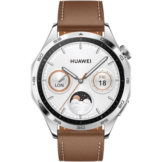 HUAWEI GT4 Leather Brown Smart Watch