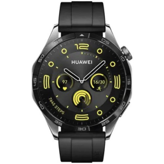 HUAWEI GT4 Silicone Black 46mm Smart Watch