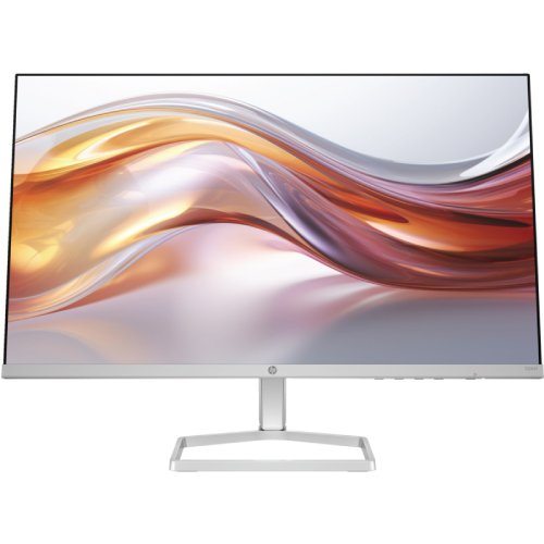 HP Series 5 23.8 Inch Monitor-524sf, IPS, LED, VGA & HDMI, 100 Hz, 3YW, Silver/Black, 94C18AA