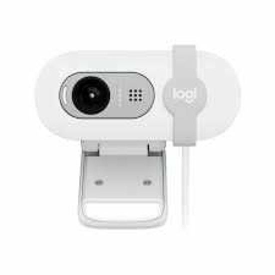 Logitech Brio 100 Full HD Privacy Shutter Webcam, Off White