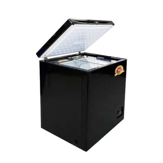SMART SEF-150CS 150 Liter Black Chest Deep Freezer