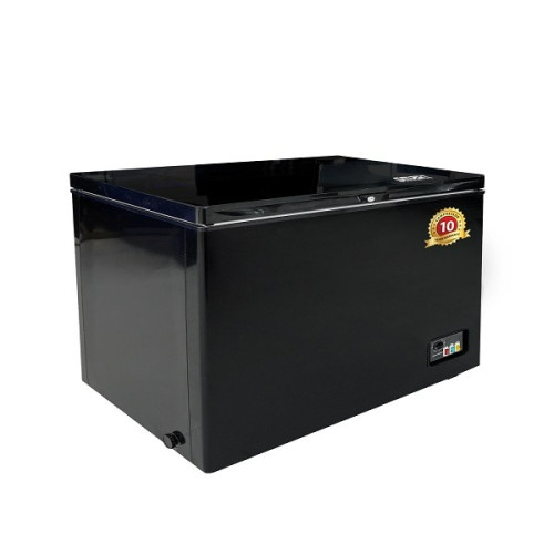 SMART SEF-250CS 250 Liter Black Chest Deep Freezer