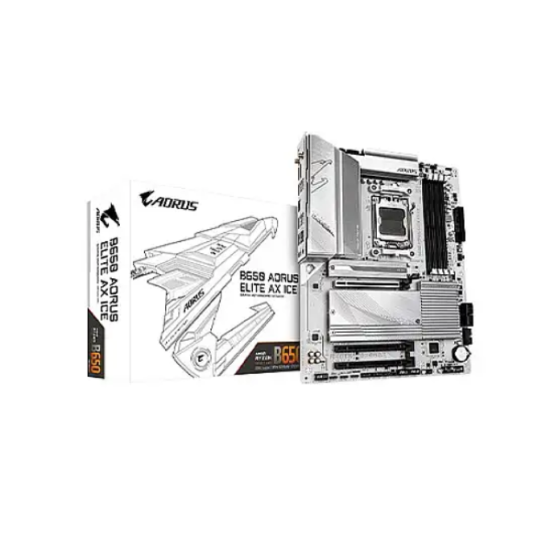  Gigabyte B650 Aorus Elite AX Ice AM5 AMD ATX Motherboard