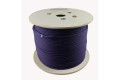 VIVANCO CAT 6 U/UTP CABLE, UNSHIELDED LSZH, PURPLE