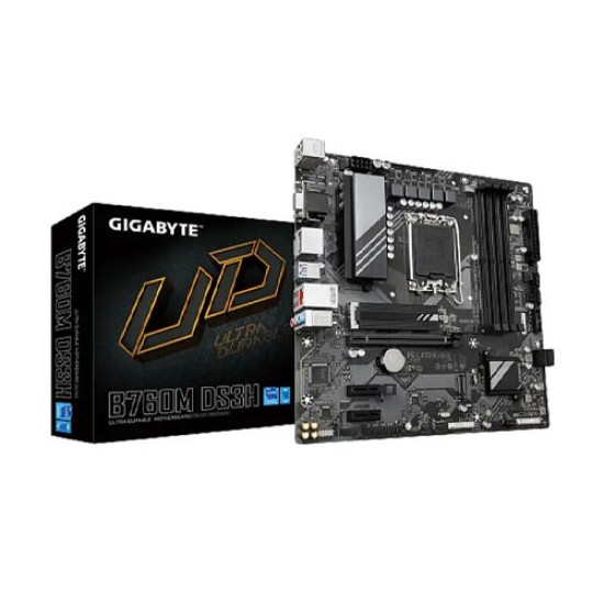 GIGABYTE B760M DS3H AX mATX Motherboard